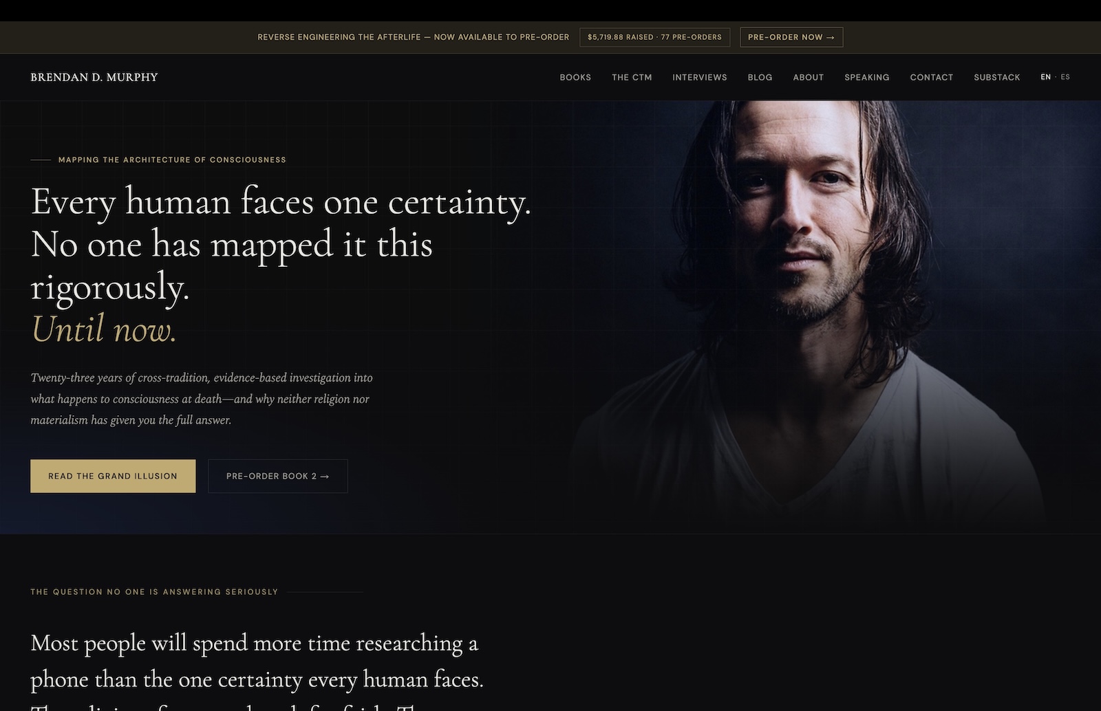 Brendan D. Murphy author website